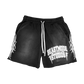 ASHY BLACK HOODIE SHORT SET